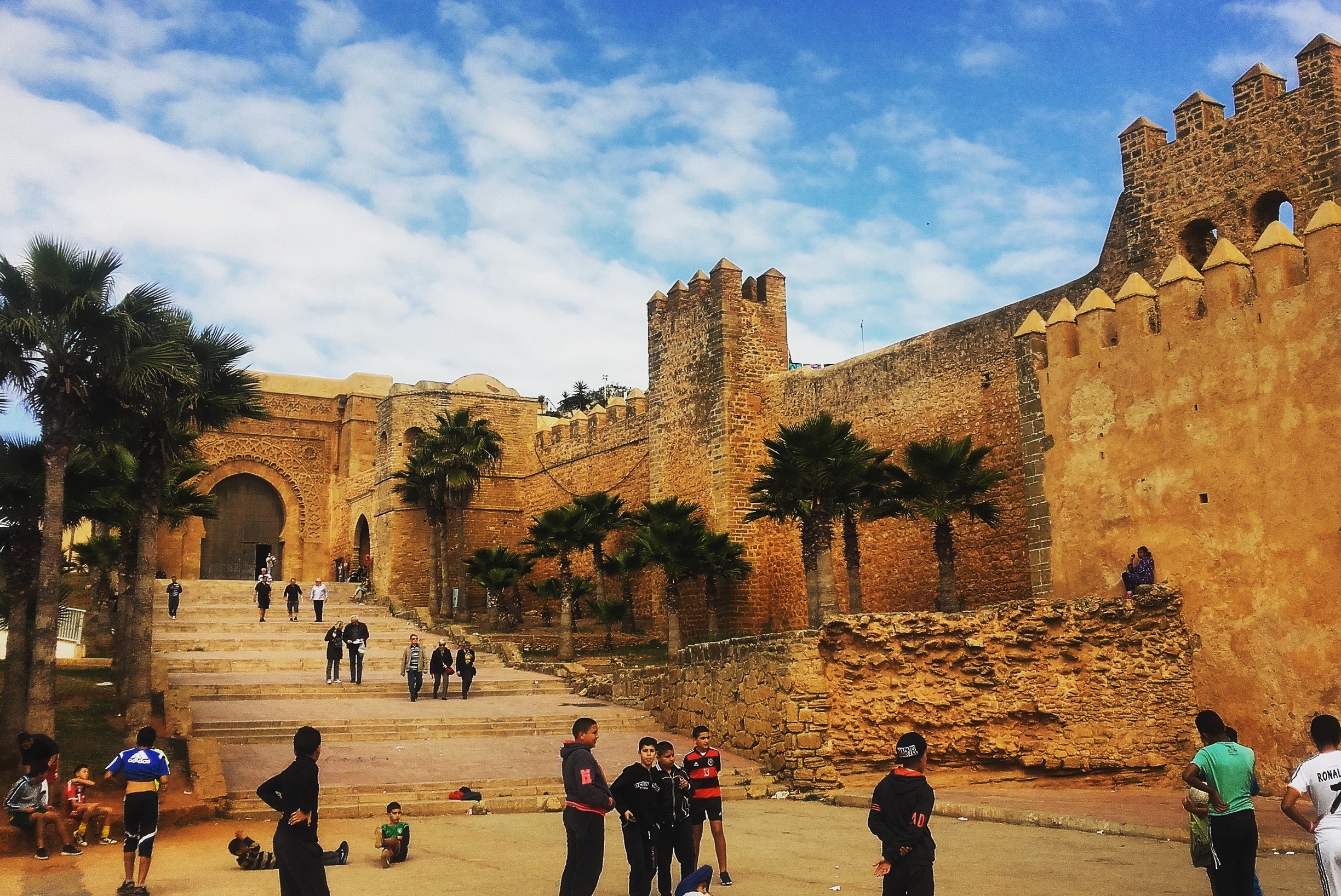 Exploring Kasbah (meaning fortress) in Rabat. We entered into a garden that  led to the view of Atlantic Ocean. Rabat was a pleasant…