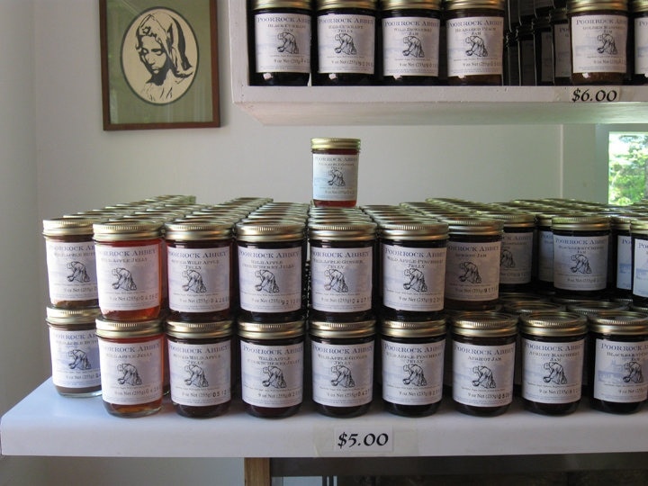 Little shop selling great jam, made by Eastern Orthodox monks.