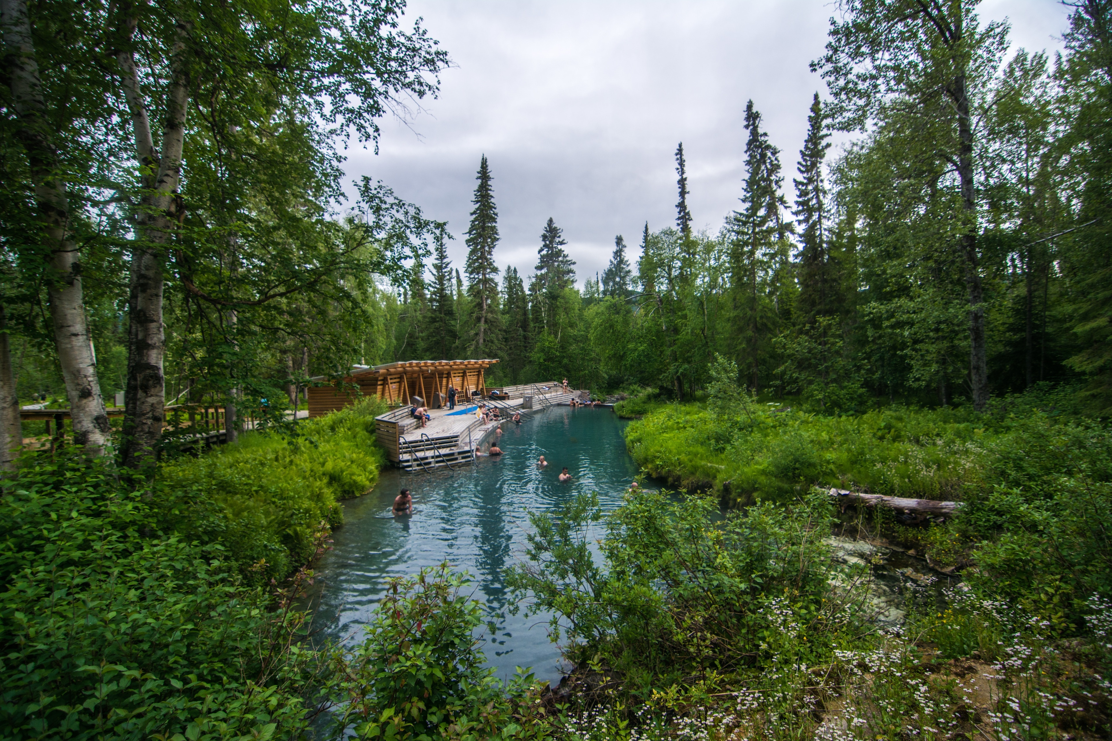 nestled in the wilderness of northern BC, lies a small wilderness hot spring maintained beautifully BC parks, this amazing spot is just the right balance of nature and comfort boasting temperatures ranging from hot to cooler the farther down the river you go. #Adventure