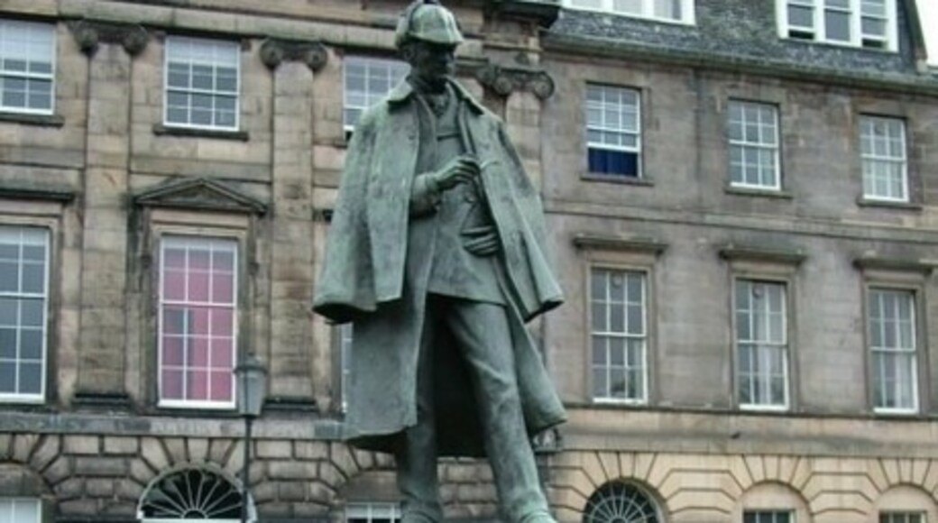 Sherlock Holmes Statue, Edinburgh, Scotland, United Kingdom