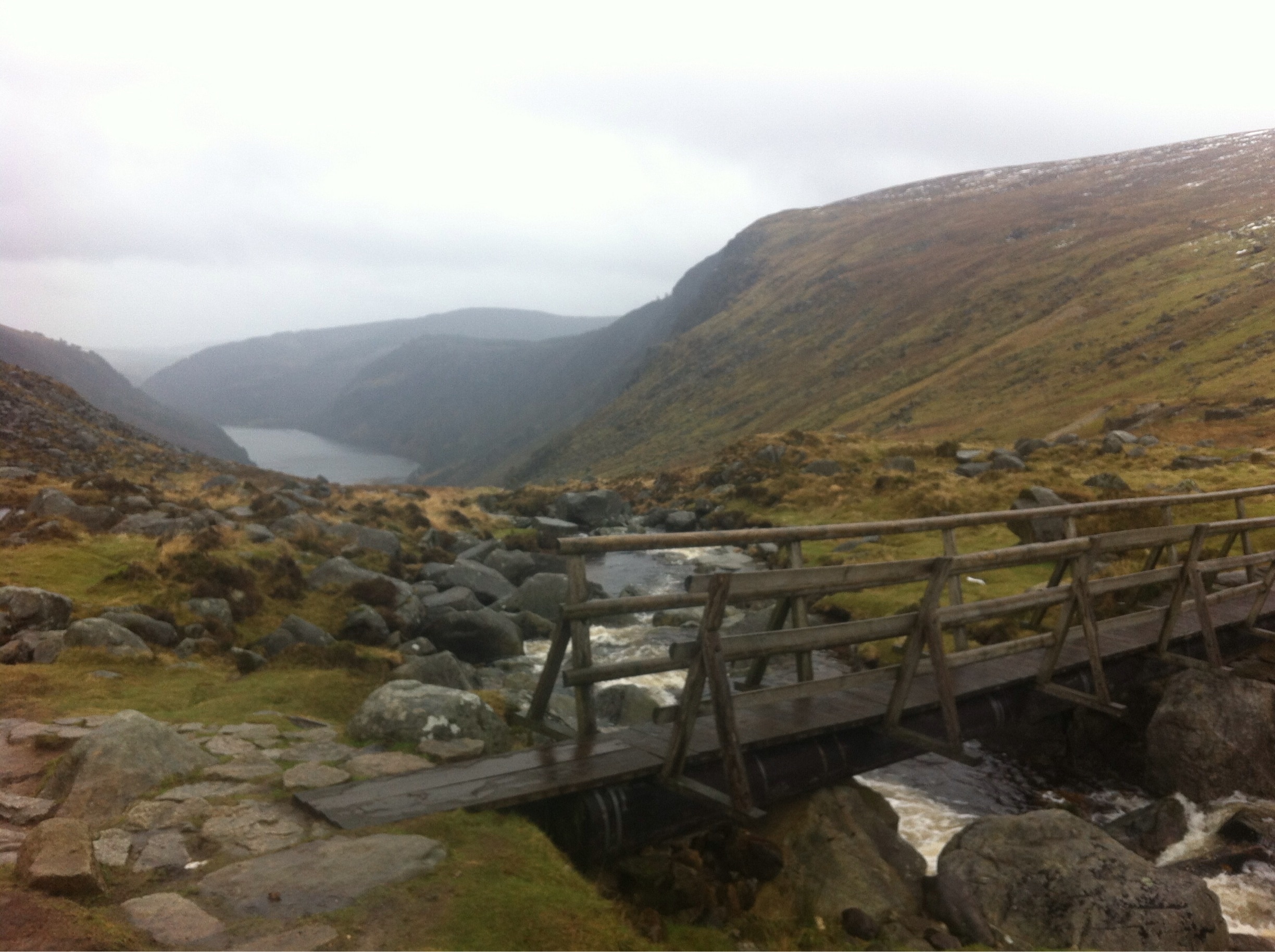 A cold winter hike in Wicklow, this is part of a 2hr+ loop in Glendalough. It was quite mystical. 