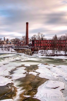 Sunset in Winooski, VT