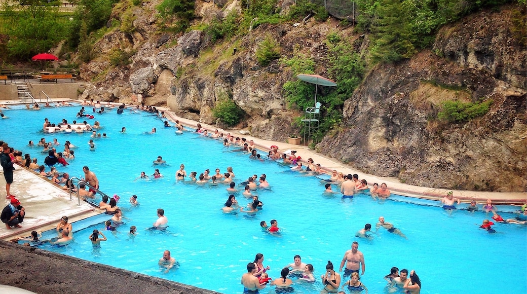Radium Hot Springs Pools, Radium Hot Springs, British Columbia, Canada