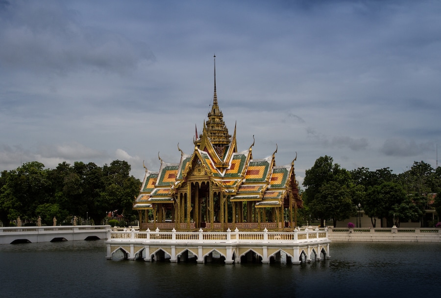 The Palace is a great site to visit. If you visit Thailand it is humid and hot !