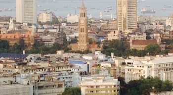 Bustling MUMBAI city. View from Trident MUMBAI Hotel 