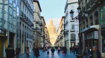 Zaragoza, Spain is the perfect city to stop on a road trip from Madrid to Barcelona. Packed with character, culture, and delicious lunch spots!