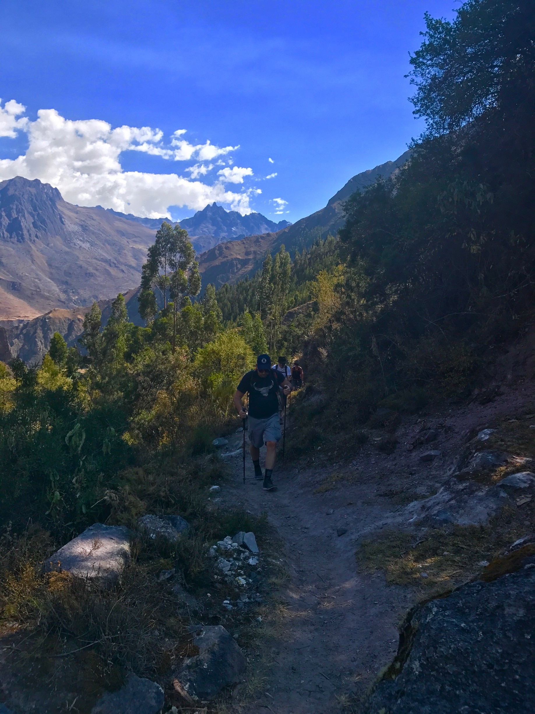 Hiking up to the Pumamarca Inca Ruins.
#TakeAHike
