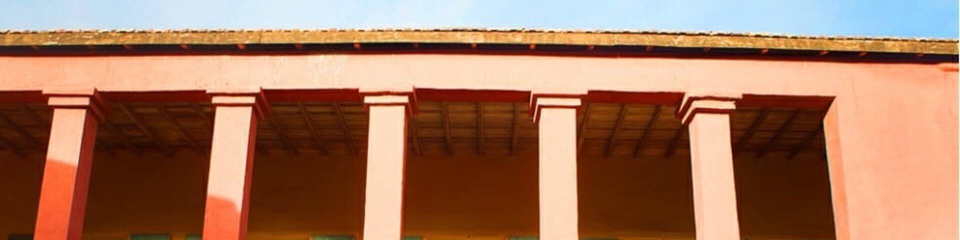 The House of slaves and this is the door of no return That you see at the bottom...