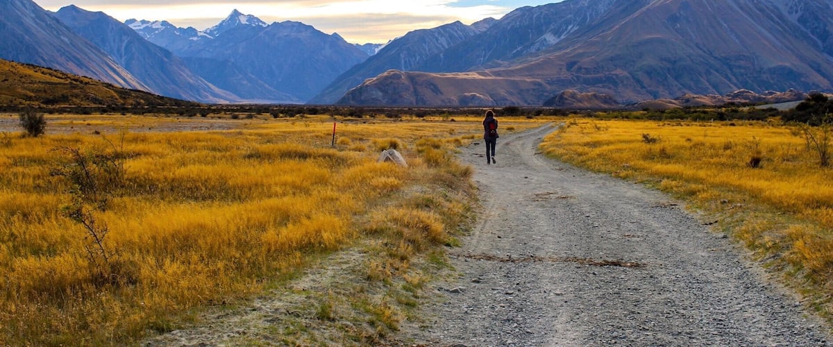 One of the most serene valleys I've ever visited, the Rangitata Valley on the south island of New Zealand. This was a big filming location in The Lord of the Rings The Two Towers film. This was the site for Edoras.