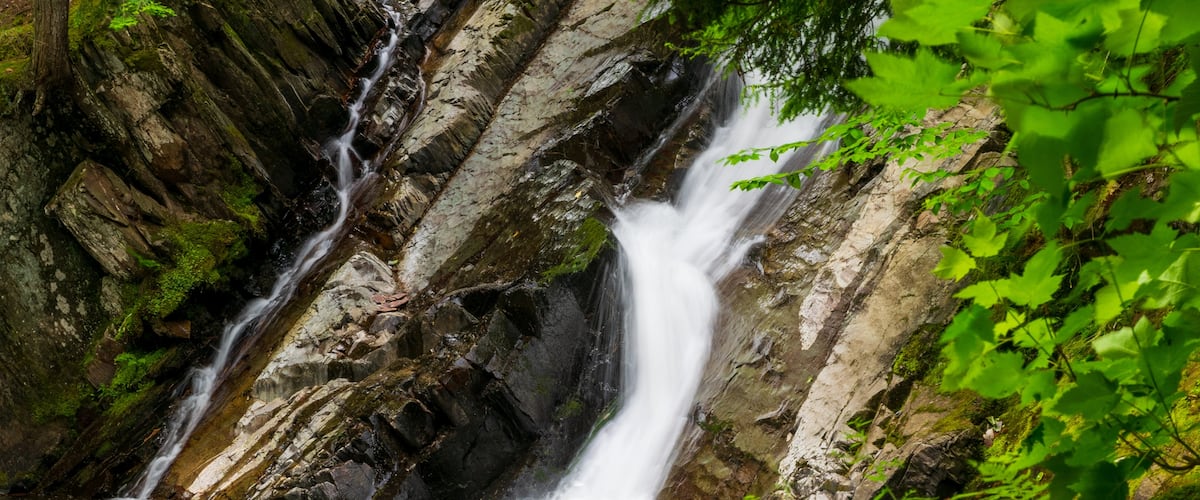 Slate River Falls.  It was a great hike along and in the river to reach these falls.