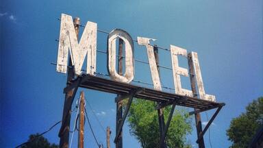 Motel in Wasta, SD. The middle of nowhere. 