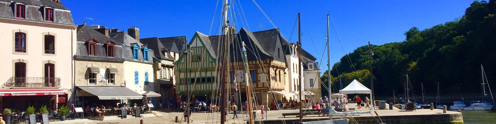 Port de St Goustan, Auray, Morbihan, France