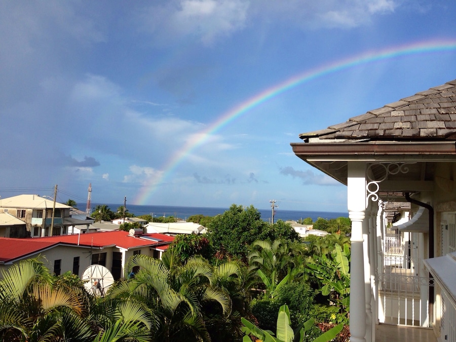 #trip #vacation #rainbow #caribe