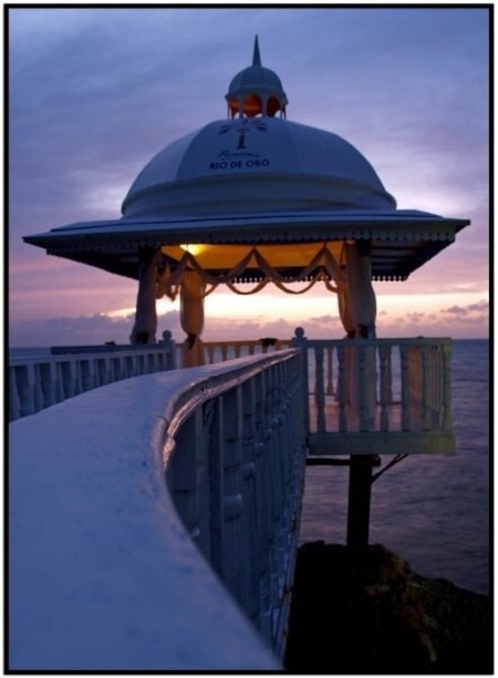 The beautiful Gazebo where my wife and I renewed our vows.