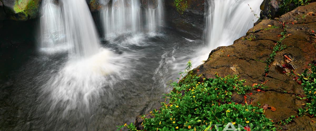 For a fine art print visit www.mattandersonphotography.com
Upper Ho’opi’i Falls is a small waterfall along Kapa’a Stream. It’s near the town of Kapa’a on the east side of Kauai. I’ve been to +16 islands, and this has to be the prettiest waterfall I have ever experienced. When I was crossing the top of the falls, I fell, gear and all. Luckily I was able to absorb most the impact of my gear (flat on my back). One foot closer to the edge, and I would have surely slid down the falls to the vicious bottom. Kauai, Hawaii