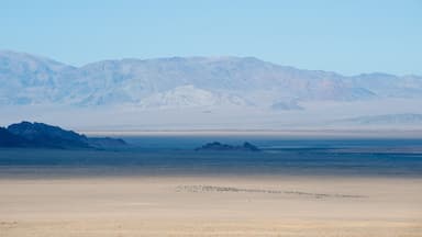 Probably 15-20 minutes before reaching Khovd, the desert landscape looked more like the sea.
#blue