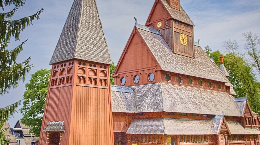 Église en bois Gustav Adolf, Goslar, Basse-Saxe, Allemagne