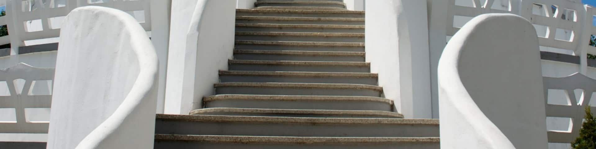 Tucked away in the forest- a beautiful Stupa