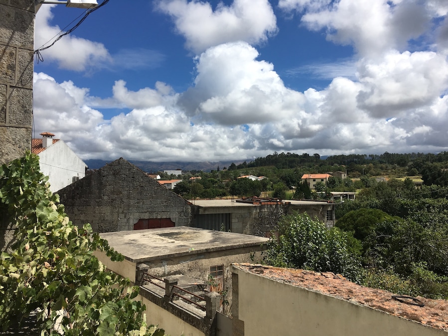 View overlooking part of town