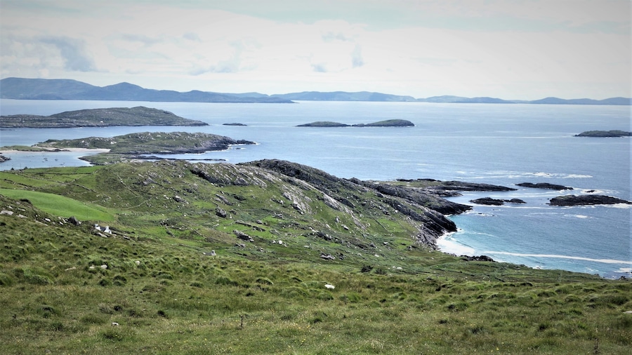 The Ring of Kerry is a scenic drive around the Iveragh Peninsula in southwest Ireland's County Kerry. Its 179 km-long, circular route takes in rugged and verdant coastal landscapes. #GreatOutdoors #Nature
