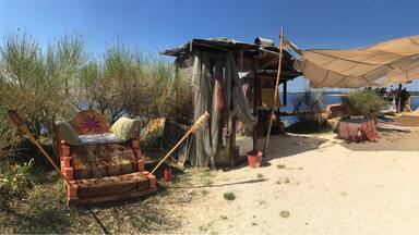 Best part of our trip to Pula. The secret hippie camp known as Danijels Lughthouse