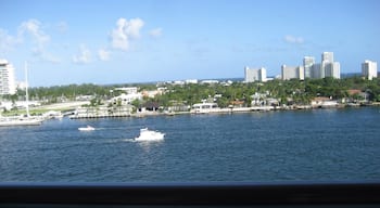 Fort Lauderdale, view from the ship. On the the way to Caribbean.