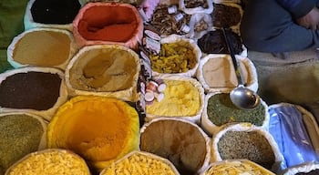 Spices! Stuff that makes Indian curries. A must in every kitchen! A multitude of flavours, that make your taste buds party, like no tomorrow! 
www.thecubicletraveller.com