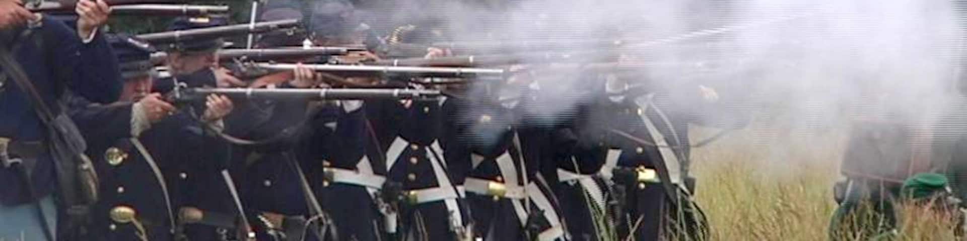 Historical Civil War Reenactment on Father's Day Weekend. Free to the public.