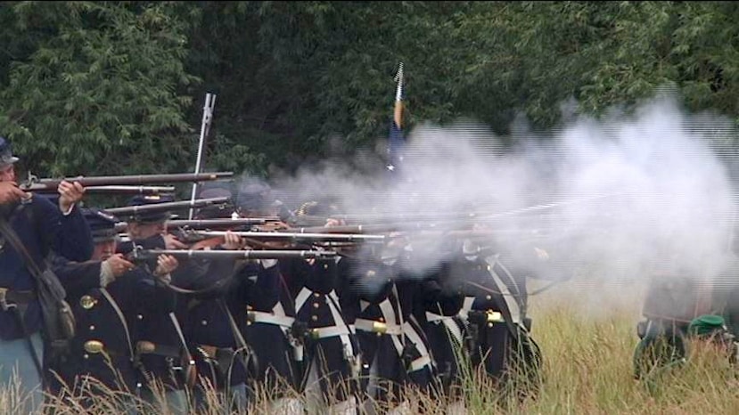 Historical Civil War Reenactment on Father's Day Weekend. Free to the public.