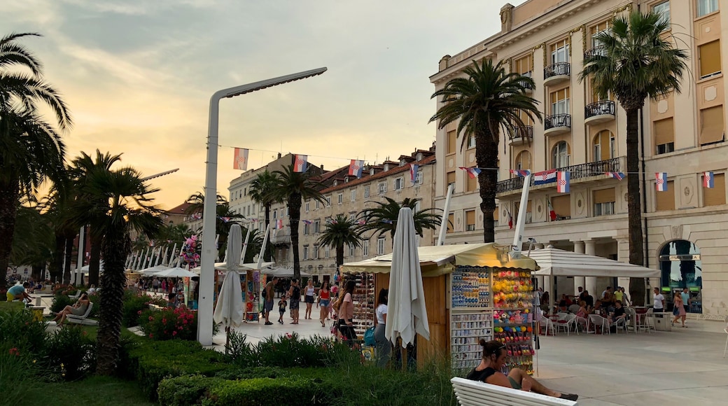 Boulevard van Split, Split, Split-Dalmatië, Kroatië