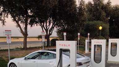 Nice place to charge your Tesla!