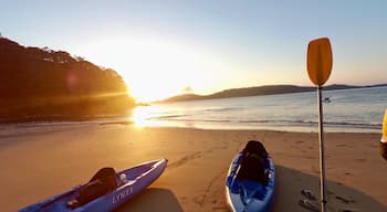 Early morning at Pittwater, at Sydney's Northern Beaches. Perfect for a few tranquil hours of kayaking and a swim in the ocean, before the weekend day trippers arrive. #LifeAtExpedia