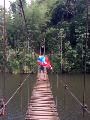 Puente hamaca... "Hammock Bridge"