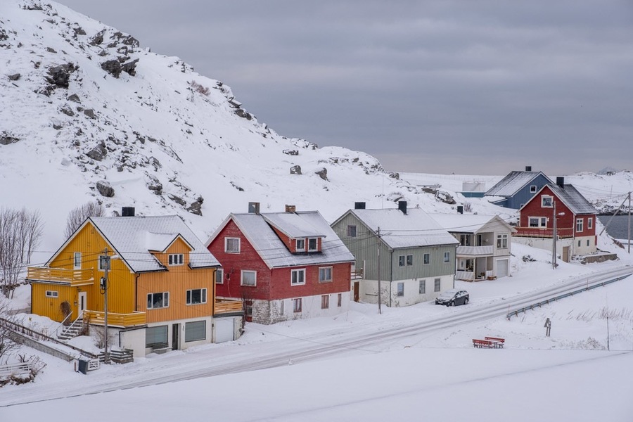 Havøysund is the administrative centre of the Måsøy Municipality in Finnmark county, Norway. The village is located on the small island of Havøya, but is connected to the mainland by the Havøysund Bridge.