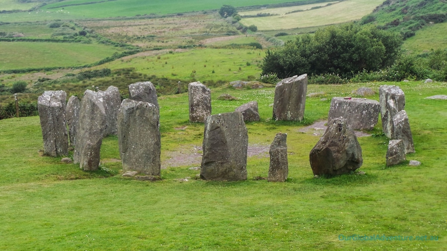 Stone Circle dating from 1100BC...