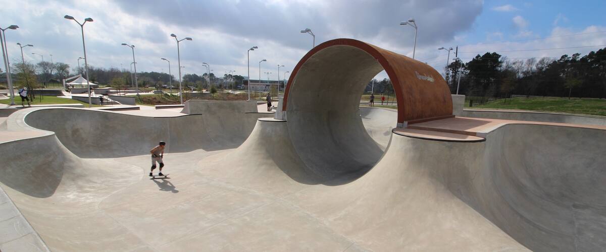 Largest public skatepark in the US!!!