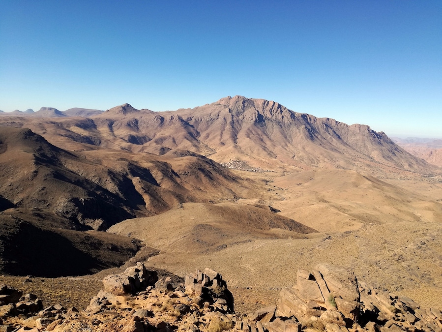 View from the Anti-Atlas mountains near Tafraoute
#Hiking #Mountain #Morocco #LifeatExpedia #MountainBiking