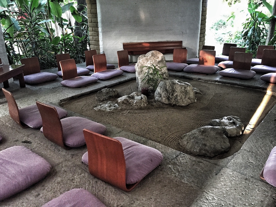Zen place for meditation
