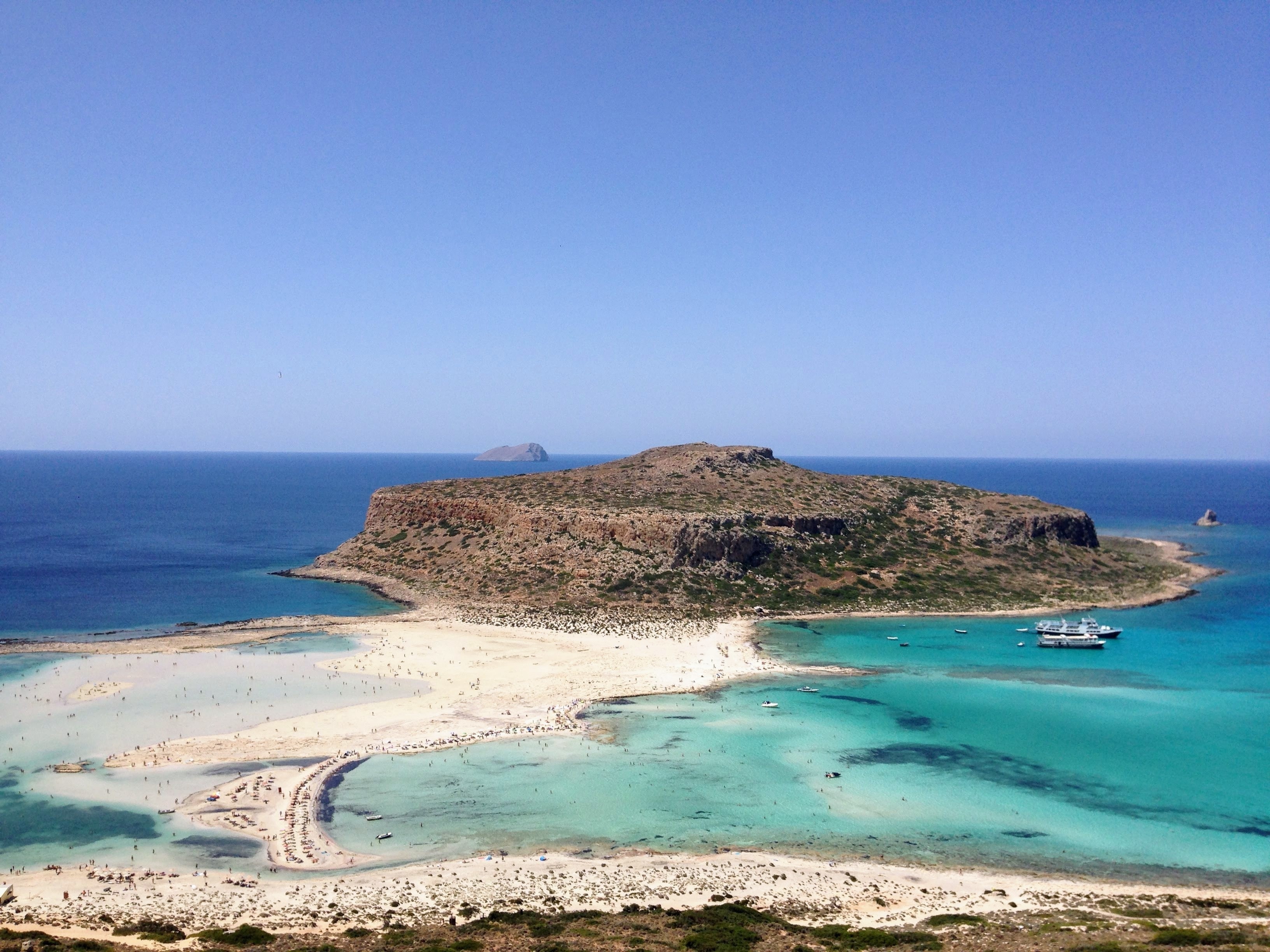Balos Lagoon on the island of Crete is one of its many hidden treasures! #ReDiscover #crete #greece