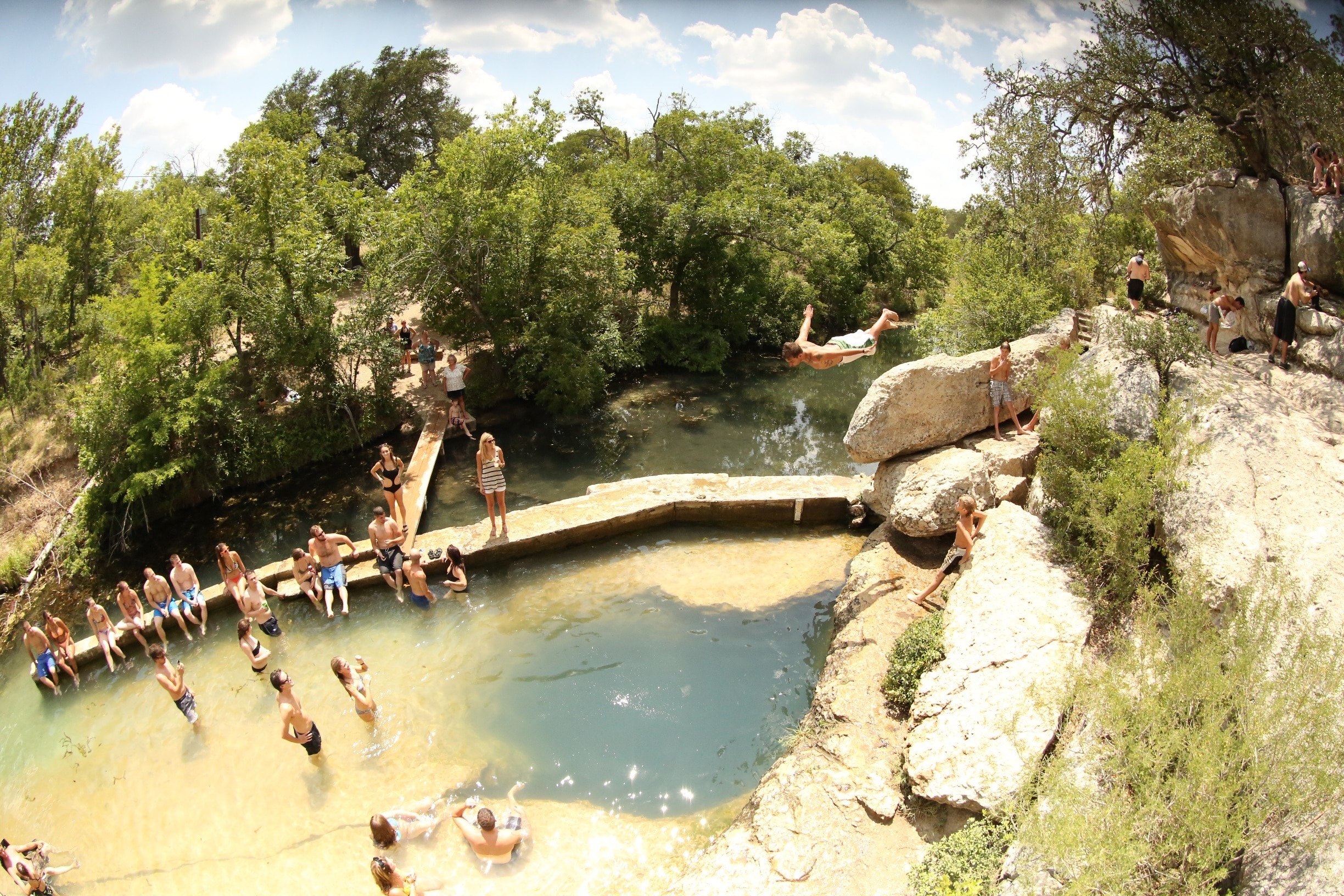 Take the Plunge in Wimberley