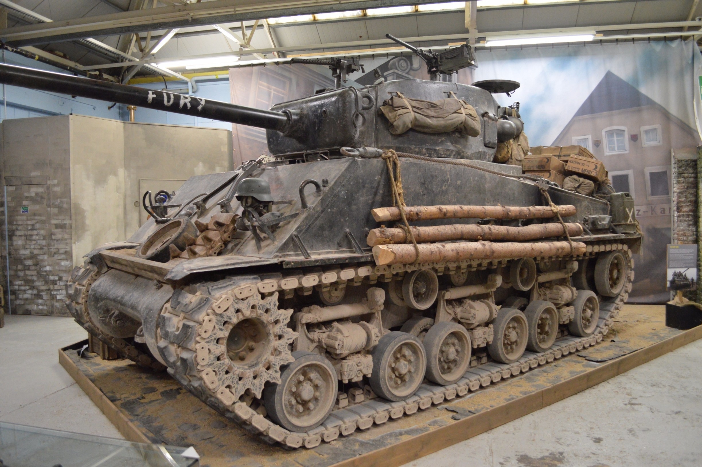#EndlessSummer  , tank museum is a great place to spend a day looking at all the vehicle's . you even get to see the stars of the film "Fury"