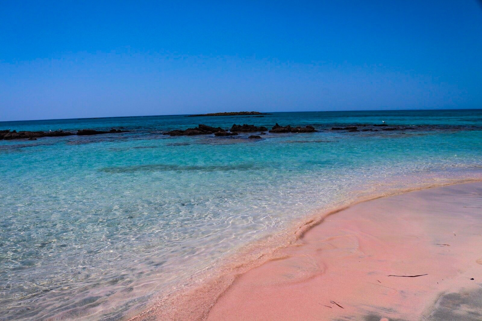 Elafonissi Beach - one of the places in the world where you find Red sand beach!!! 