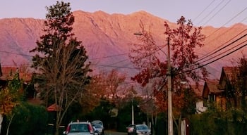 #goldenhour the Andes from calle el olmo 