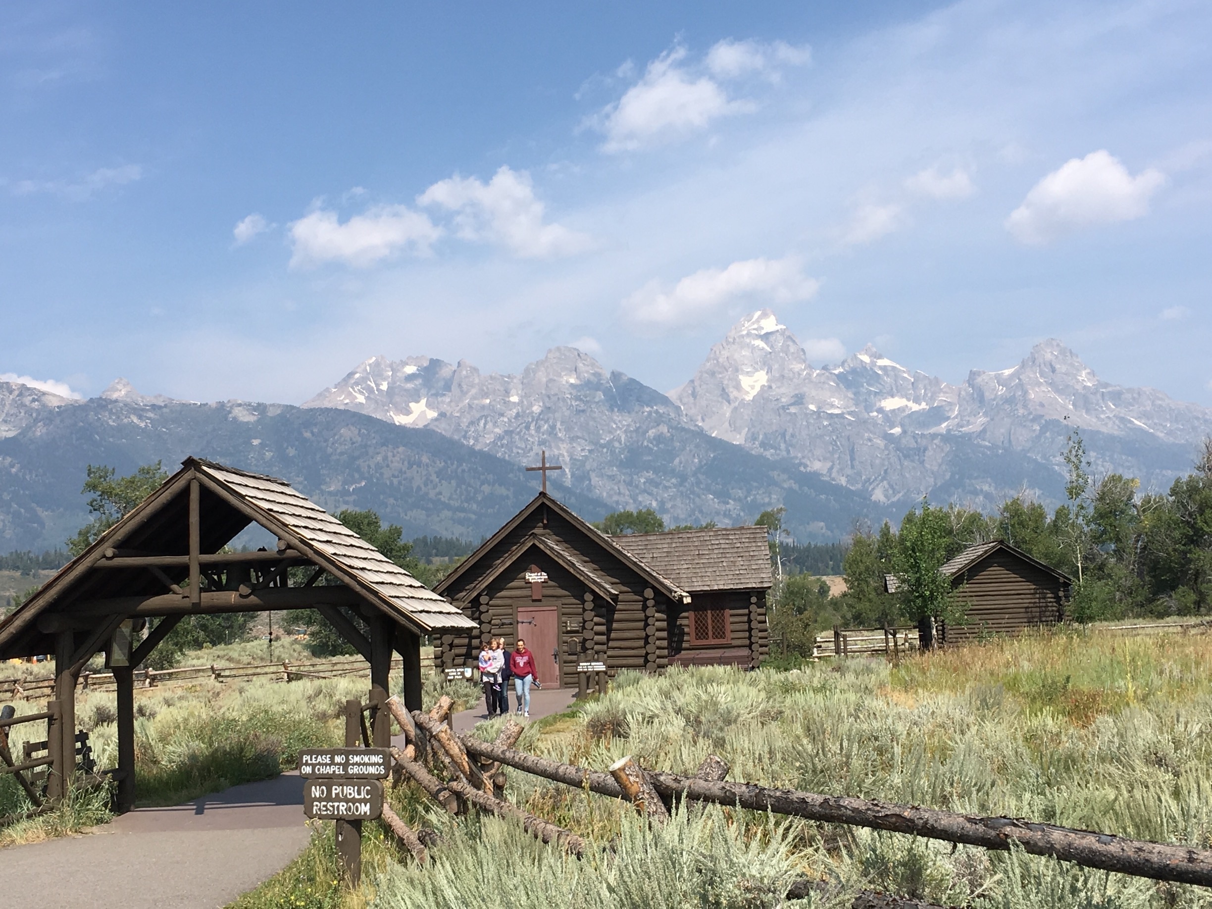 Chapel of the Transfiguration is a  great hide away in Grand Teton National Park.