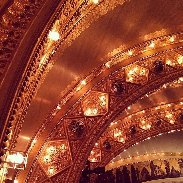 #auditorium #theatre #chicago #architecture #interior