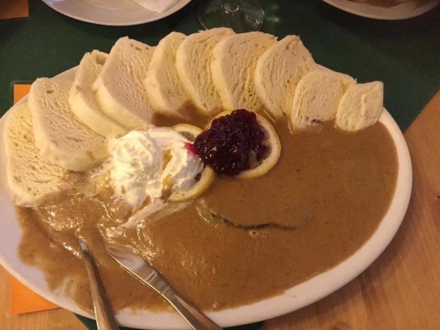 Svickova - Classic Czech dish
Good food for a very reasonable price.
