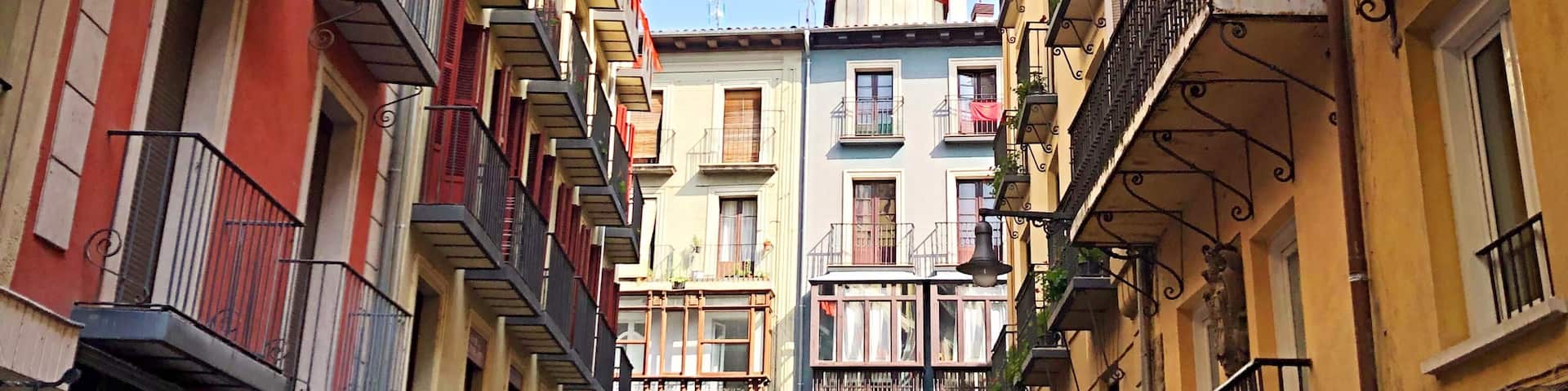 Side street in Pamplona
