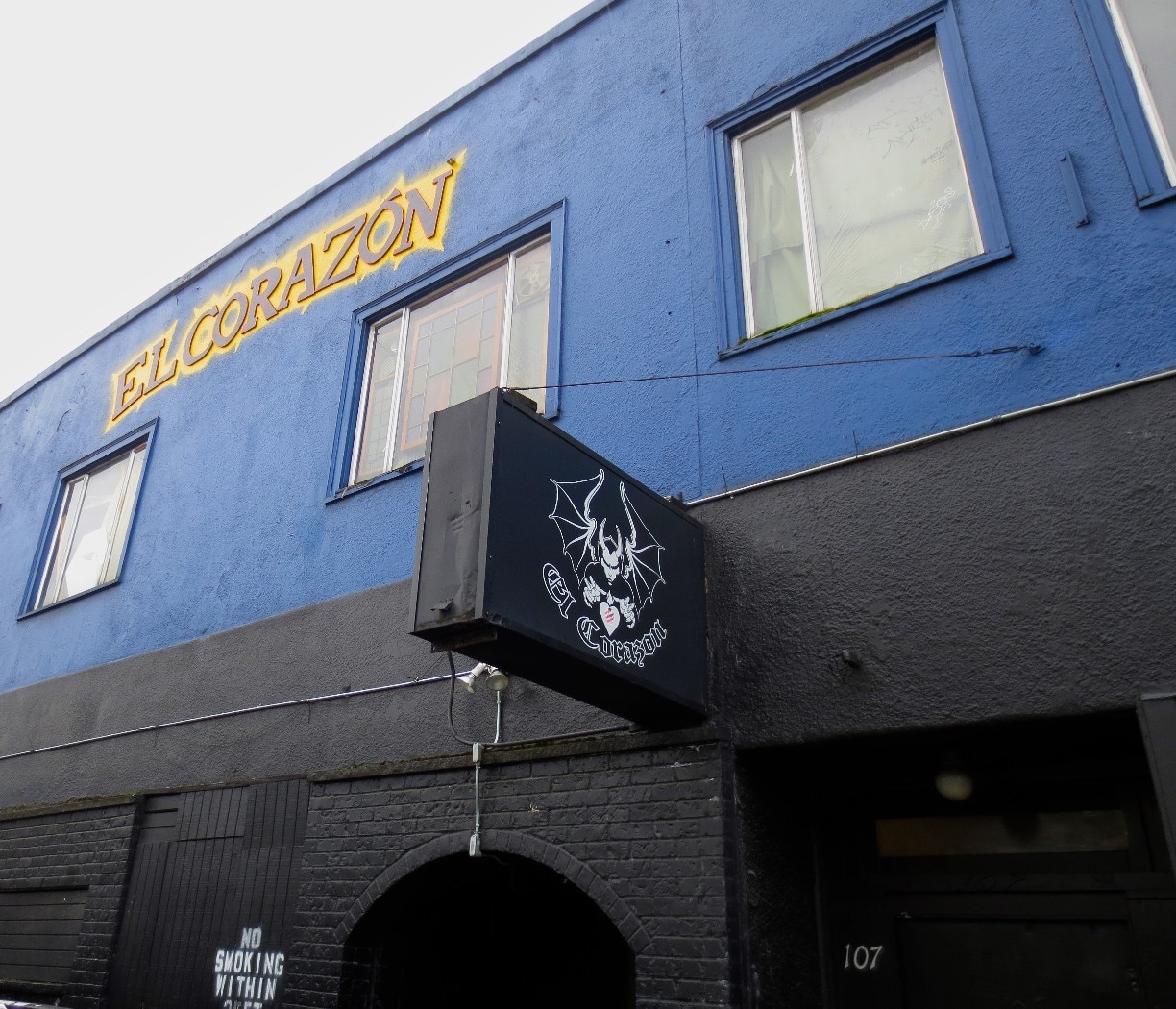 Then known as the “Off Ramp,” this venue (currently another music venue called “El Corazon”) hosted shows by many major bands of the grunge era, such as Nirvana and Mudhoney.