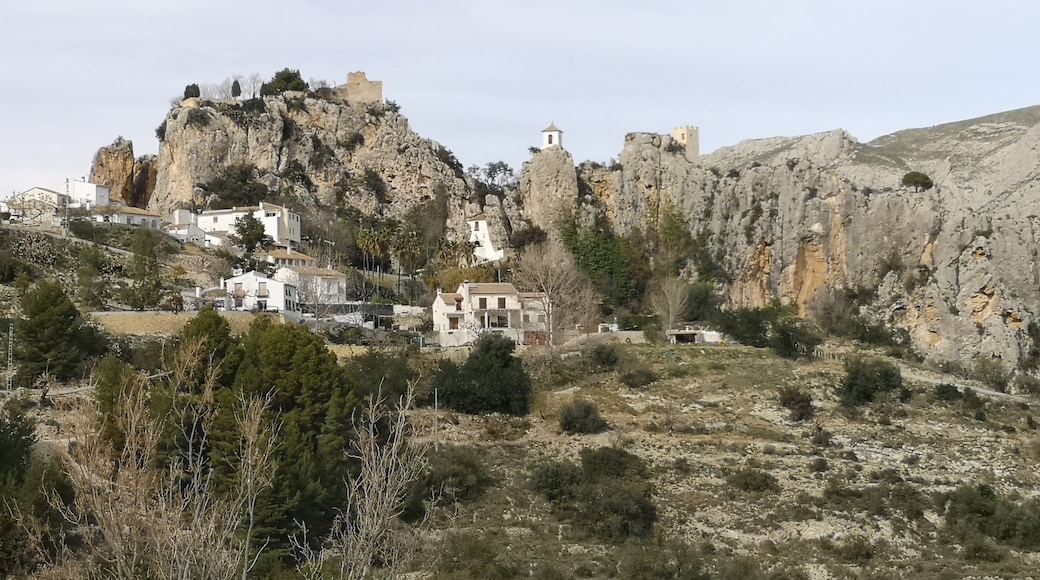 El Castell de Guadalest, Comunitat Valenciana, Spania
