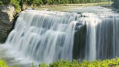 Middle Falls on a summer day! #falls #statepark